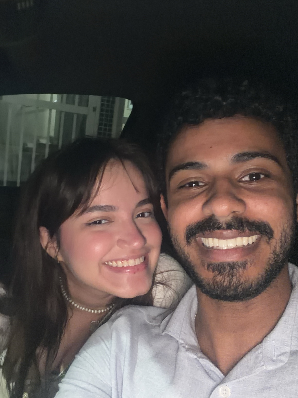 Vicente e Letícia, fotografia da frente do amuleto